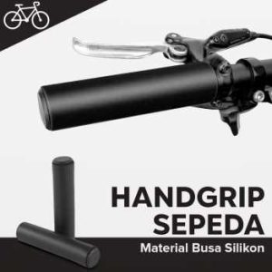 DOMURA Handgrip Sepeda Sporty Bike Handlebar Grip Silicone 1 Pair - STD