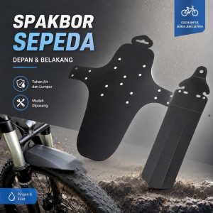 DOMURA Spakbor Fender Depan Belakang Sepeda Gunung MTB - HF0034300
