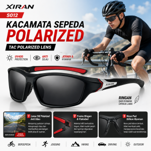 DOMURA Kacamata Sepeda TAC Polarized Outdoor Cycling Sunglasses - S012
